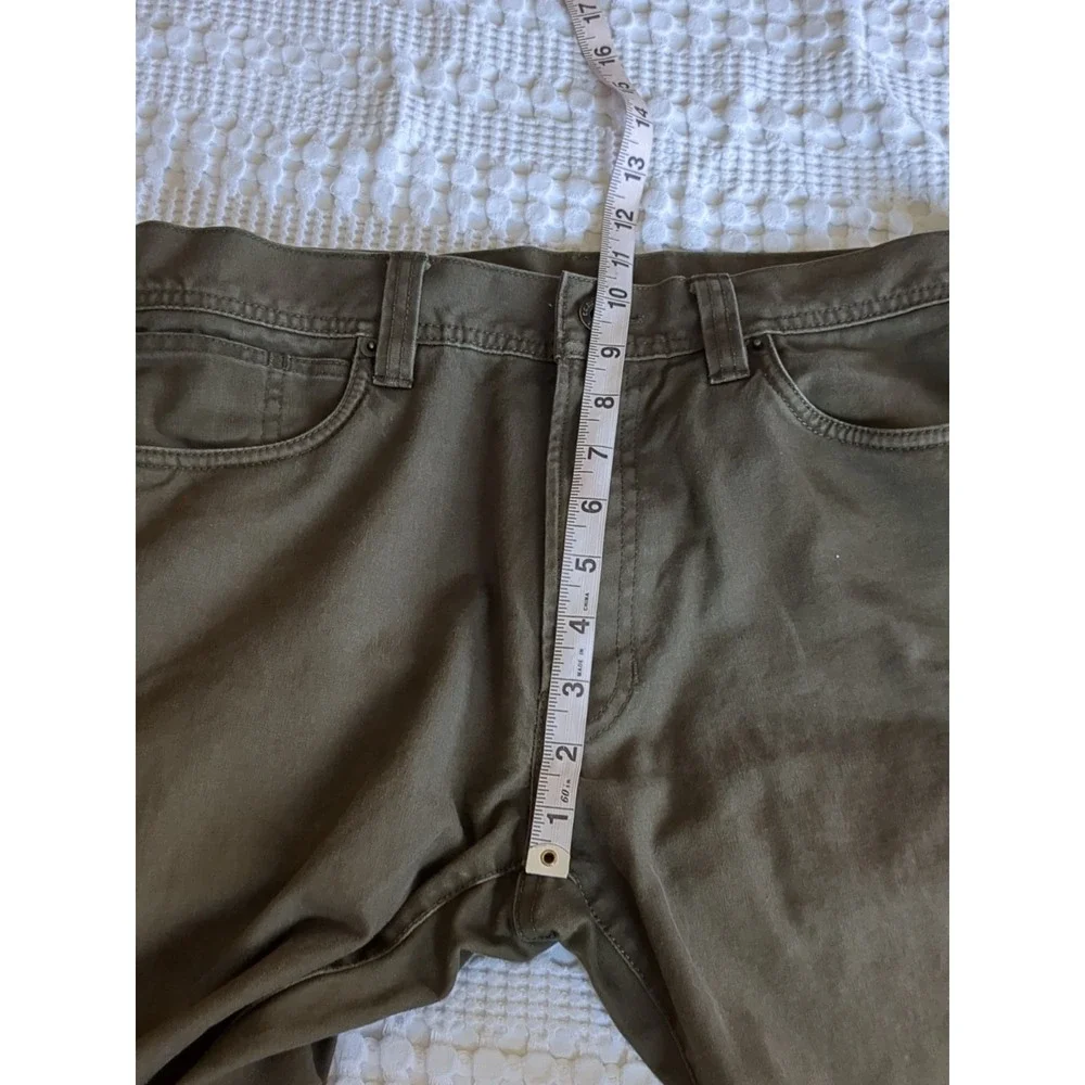 Filson Original Dry Tin Cloth 11.5 oz Pants Straight Leg Sz 30 Marsh Olive 32X29